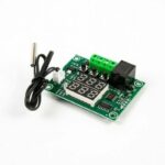 Roboway XH-W1219 12V Digital Red+Green Display Temperature Controller Module W/ NTC Waterproof Temperature Sensor