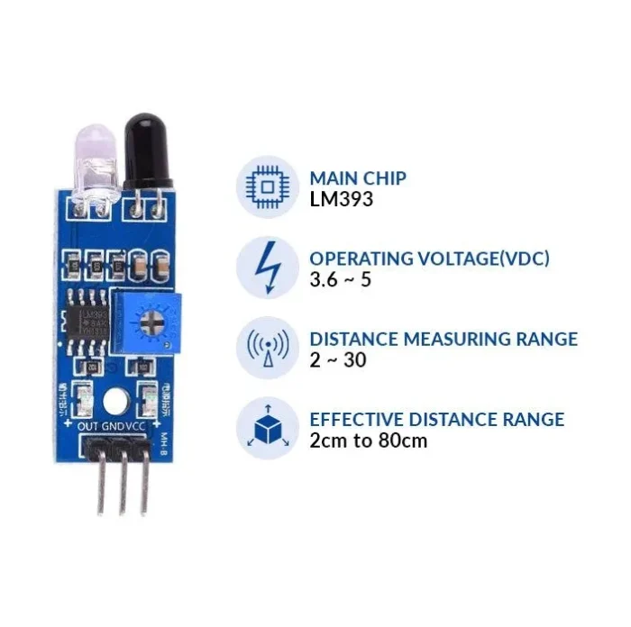 IR SENSOR MODULE FOR ARDUINO