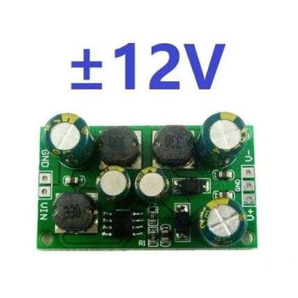 roboway Dd1912pa 2 In 1 Step-Up Step-Down Dc-Dc Converter Module 3-24vdc Input Positive And Negative Dual Voltage Output, -40~85℃(+-12VDC)