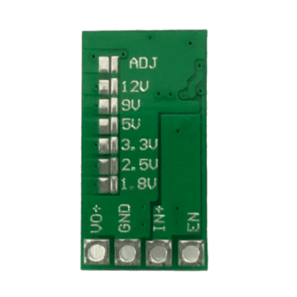 Back view of this 12v-24v to 5V 3A dc converter