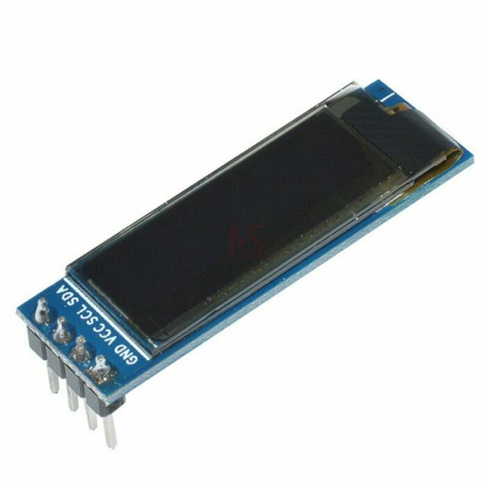 Roboway Blue 2.32 cm (0.91 inch) I2C/IIC 128x32 OLED Display Module