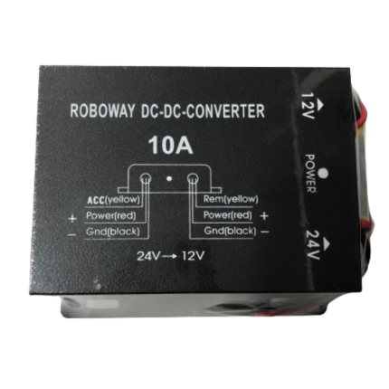 roboway 24V Step Down To 12V 10A 120W DC/DC Converter Voltage Regulator Reducer