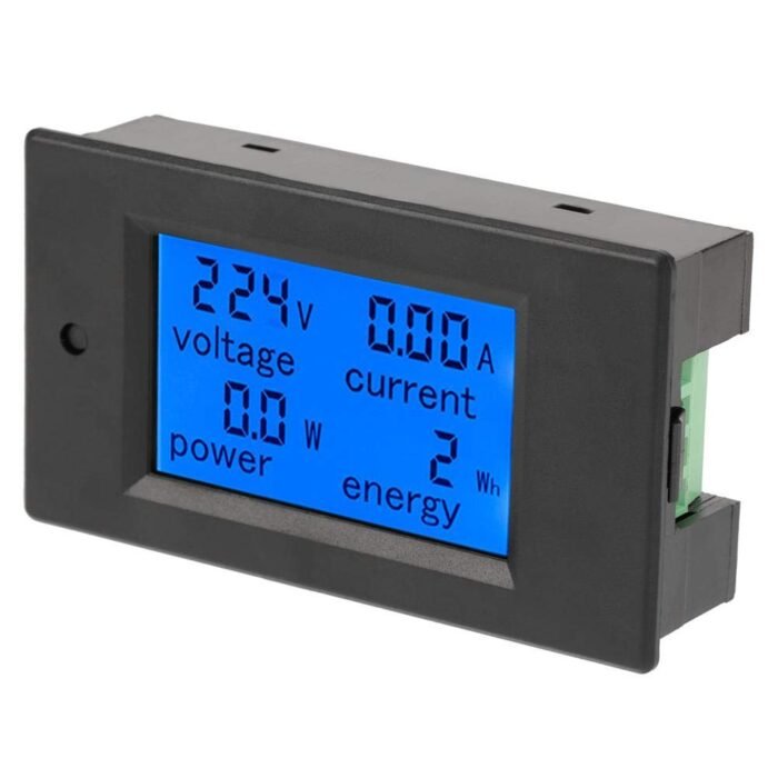 PZEM-061 AC 80-260V 100A LCD Digital Current Voltage Power Energy Ammeter Voltmeter with Current Transformer CT