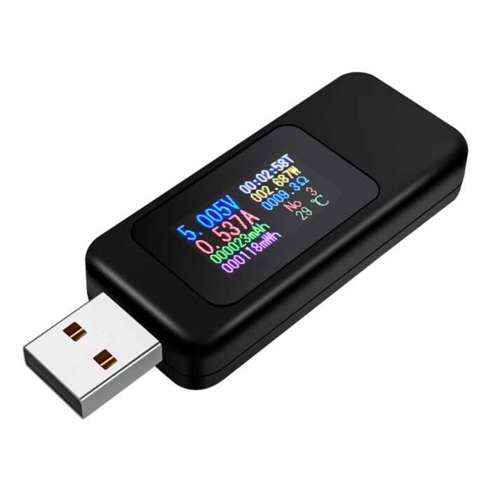 KWS-MX18 10 in1 Digital LCD Display USB Tester Voltage Current Tester Power Meter Timing Ammeter USB Charger Tester Detector Voltmeter