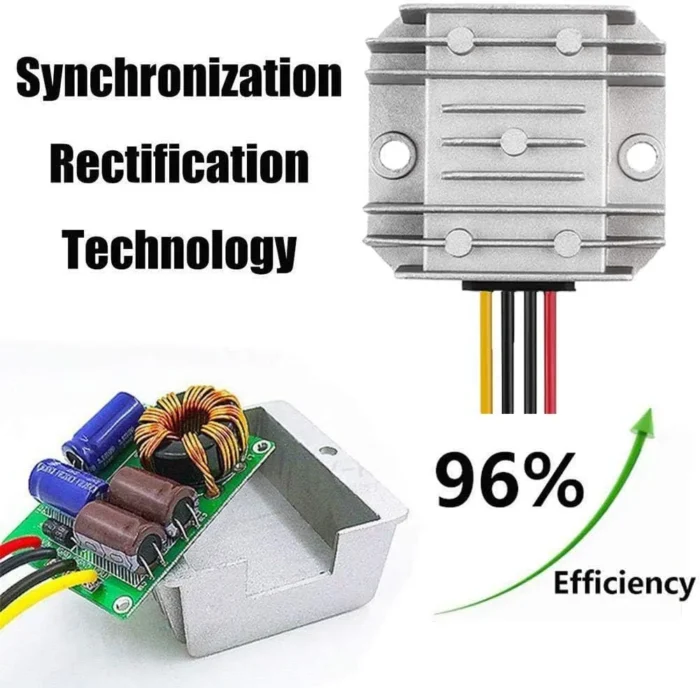 DC 9-40V To 24V 6A 120W Step-Up DC DC Converter Boost Voltage Regulator IP68