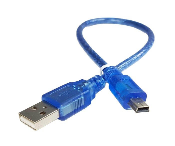 Cable for Arduino Nano (USB 2.0 A to USB 2.0 Mini B)-30cm