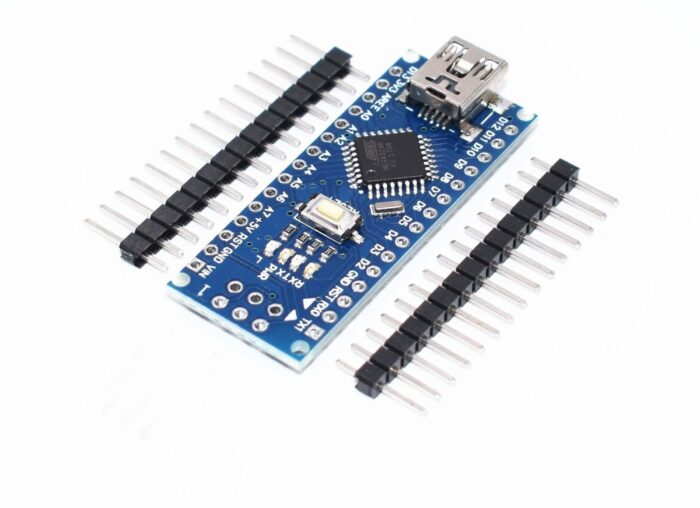 Nano Board R3 With CH340 Chip Without USB Cable Compatible With Arduino (Unsoldered) Zoomed view