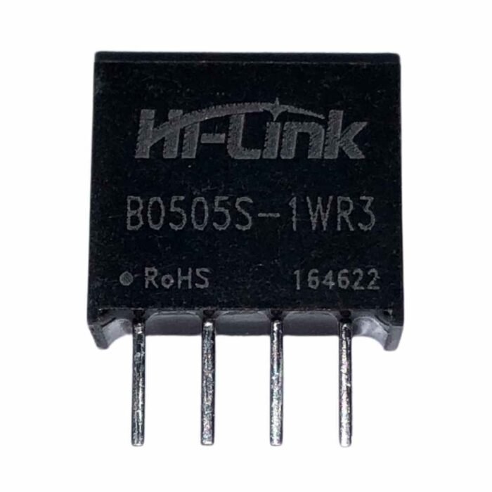 Hi-link B0505S-1WR3 5V to 5V 1W 200mA Isolated Dc Dc Converter 1W Power Supply Module Compact SIP Package
