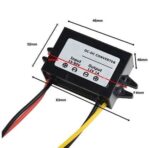 DC 15-80V To 12V 1A 12W Buck-Boost DC/DC Power Converters Step Up Down IP68