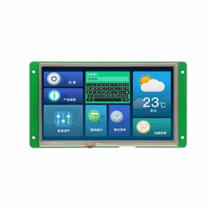 Roboway DMG80480C070-03WTC DWIN 7inch 800*480 Resolution HMI UART Serial Capacitive Touch Display