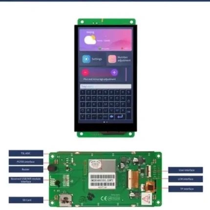 Roboway Dwin DMG85480C050-03WTC TFT touch display