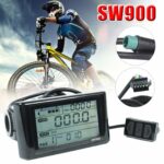 Ebike Ebike Display SW900 LCD Speedometer, Battery Level Indicator, Peddle Assist Mode Selection for Ebike Electric Cycle