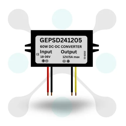 G-energy GEPSD241205 24V To 12V 5A 60W Dc To Dc Buck Converter