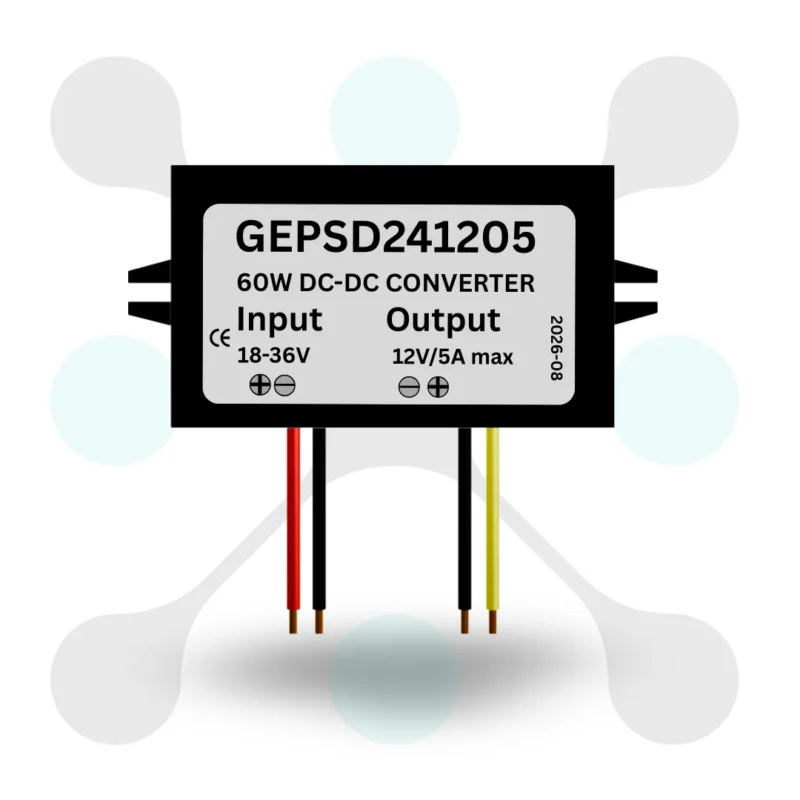G-energy GEPSD241205 24V To 12V 5A 60W Dc To Dc Buck Converter
