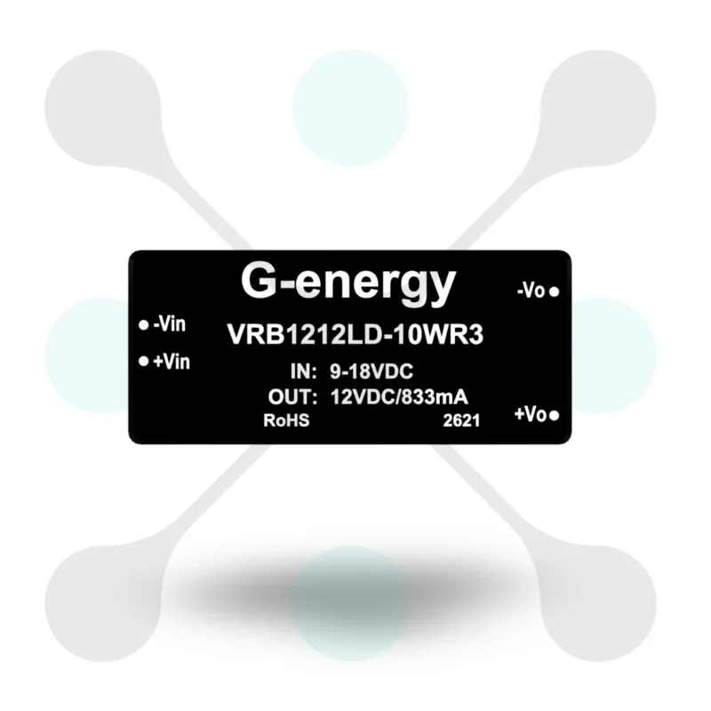 G-energy VRB1212LD-10WR3 9V-18V To 12V 10W Dc Dc Converter