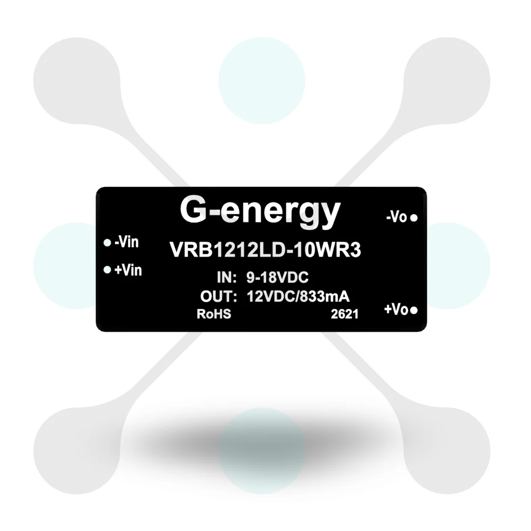 G-energy VRB1212LD-10WR3 9V-18V To 12V 10W Dc Dc Converter G-energy VRB1212LD-10WR3 9V-18V To 12V 10W Dc Dc Converter