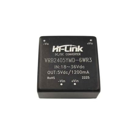 Hi-link VRB2405YMD-6WR3 24V to 5v 6w 1.2A Dc to Dc Isolation Voltage 1500VDC Isolated Dc Converter Power Module