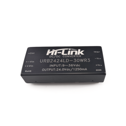 Hi-link URB2424LD-30WR3 24V To 24V 30W 1.25A Isolation Voltage 1500VDC Isolated Dc-Dc Converter Power Module