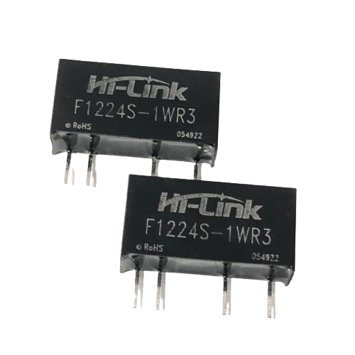 Hi-link F1224S-1WR3 12V to 24V 1W 41mA Isolated Dc Dc Converter SIP Package Module