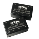 Hi-link URB4812ZP-6WR3 18v-75v to 12V 500mA 6W Dc Dc Converter 6W Power Supply Module - DIP Package