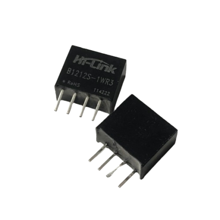 Hi-link B1212S-1WR3 12V to 12V 1W 84mA DC to DC 88% Transfer Efficiency Input Power Isolated Dc Module Converter