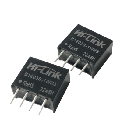 Hi-link B1205D-1WR3 12V to 5V 1W 200mA Isolated Dc Dc Converter SIP Package Power Module