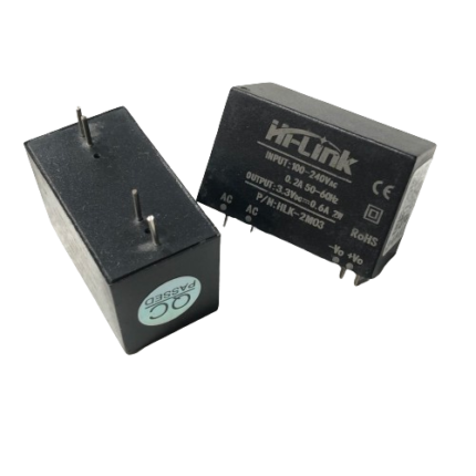 Hi-Link HLK-2M03 3.3V 2W 606mA AC to DC Isolated Power Supply Module