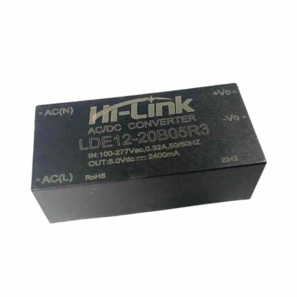Roboway Hi-link LDE12-20B05R3 100-277V to 5V 12W Ac-Dc Isolated Module