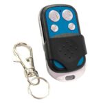 Blue color 4 Channel Wireless FOUR Button RF Remote 433MHz EV1527 Learning Code