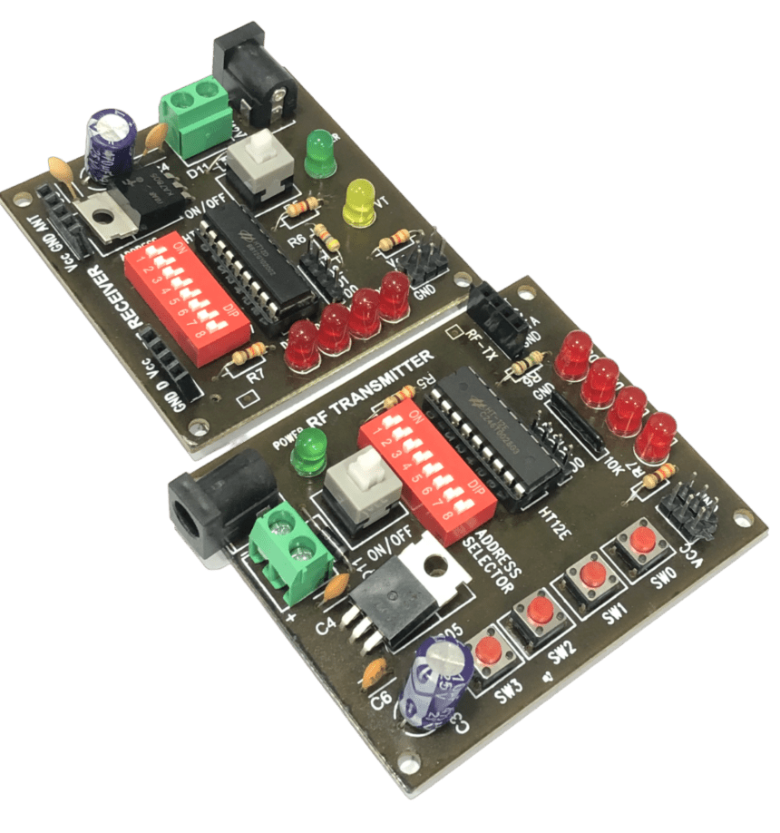 433mhz Rf Transmitter and Receiver IC Encoder & Decoder