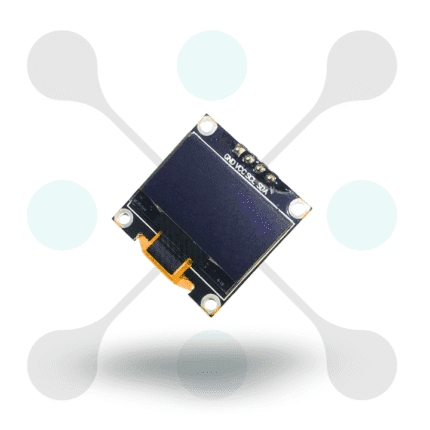 Roboway 0.96Inch I2C IIC 4-Pin OLED Display Module White