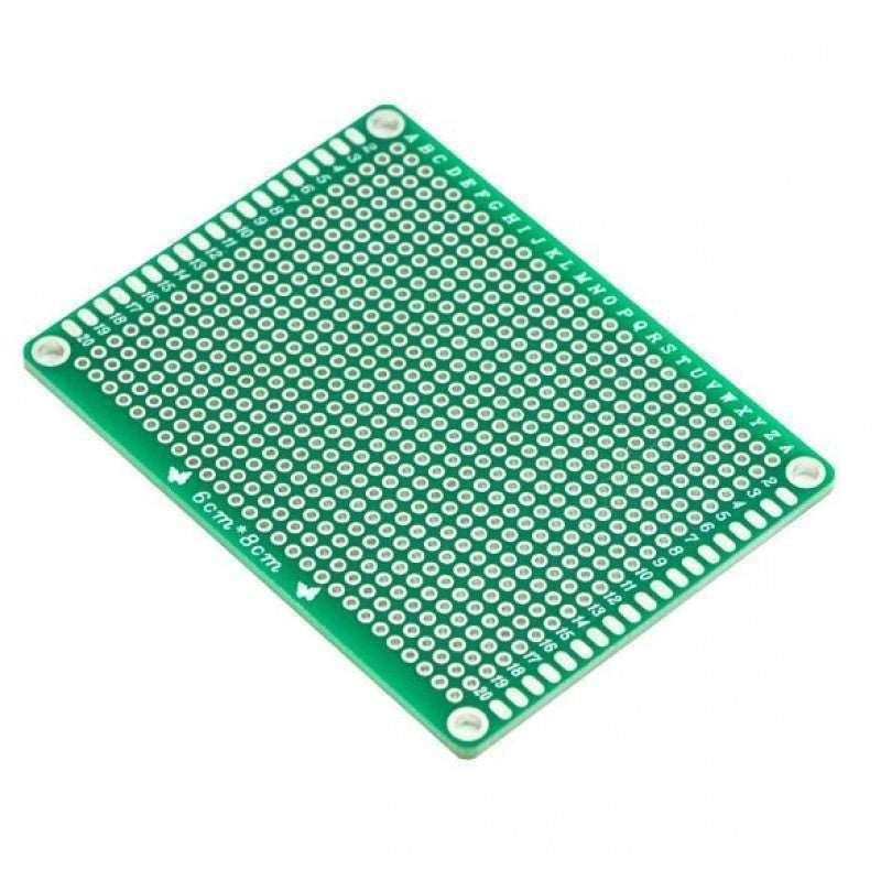 Roboway 6x8 cm Double Side Universal PCB Prototype Board