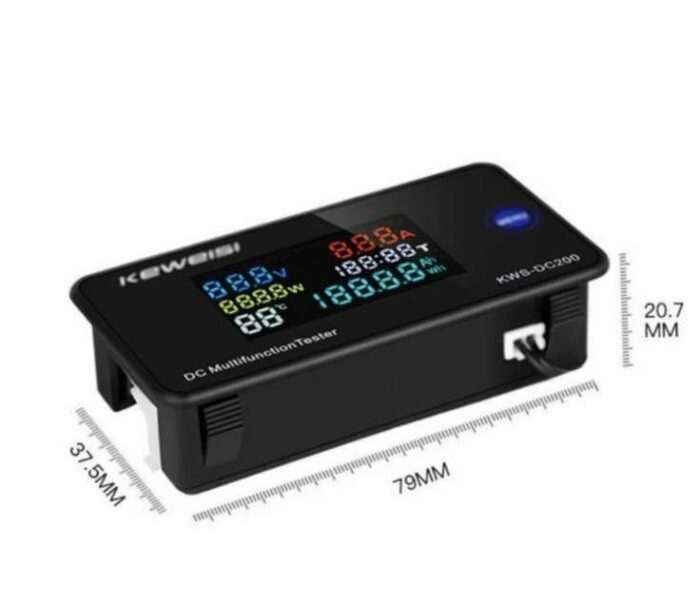 Roboway 0-200V 100A Power Indicator for Wattmeter Voltmeter Ammeter
