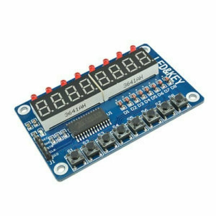 Roboway Digital LED Display Module With TM1638 8 Bit 8 Button