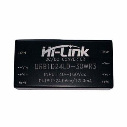 Hi-link URB1D24LD-30WR3 40v-160V to 24V 30W 1.25A Dc Converter Power Module