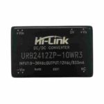 Hi-link URB2412ZP-10WR3 9v-36v to 12V 10W 833mA Dc Dc Converter DIP Package Isolated Power Supply Module