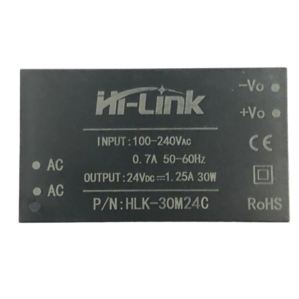 Hi-link Hlk-30m24c 24v 1.25a 30w Ac to DC Power Module