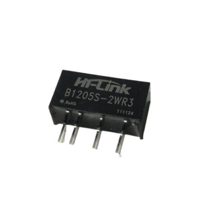 roboway Hi-link B1205S-2WR3 12V to 5V 2W 400mA DC to DC Isolation Voltage 1500VDC Power Module Converter