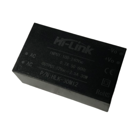 roboway Hi-link HLK-30M12 100-240V to 12V 2.5A 30W Ac-Dc Isolated Power Module