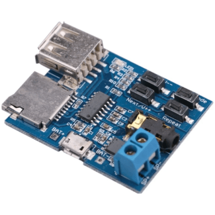 Non-Destructive MP3 Decoding Board with Self-Powered TF Card U Disk Decoded Player Module