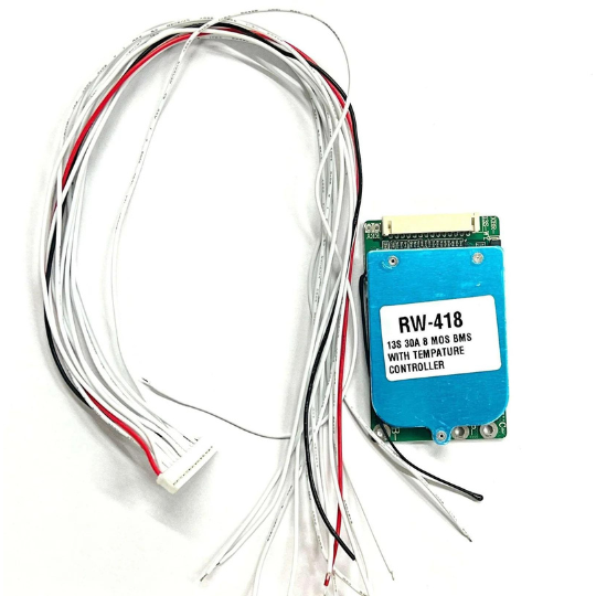 roboway 13S 30A 8MOS BMS LITHIUM 18650 BATTERY CHARGING BOARD