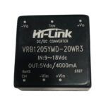 VRB1205YMD-20WR3 12V to 5V 20W 1A DC to DC Isolation Voltage 1500VDC Power Module Converter