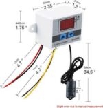 Dimension of roboway w3005 200V digital humidity controller