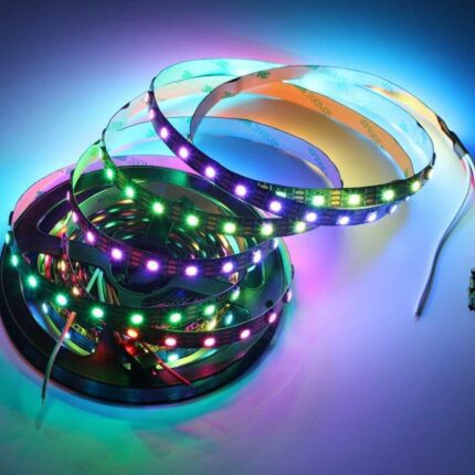 Non-Waterproof WS2812B 5 meter 60 LED strip