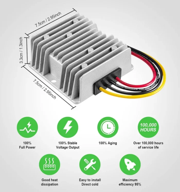 DC 24V TO 12V 30A 360W Step down Voltage converter power supply module IP68