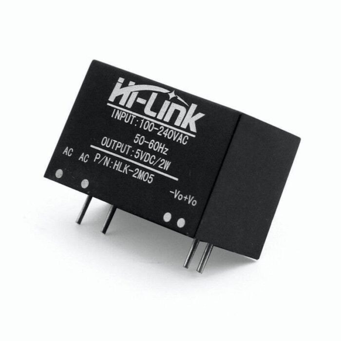 hi-link 100-240V to 5V 2W Isolated AC-Dc Converter