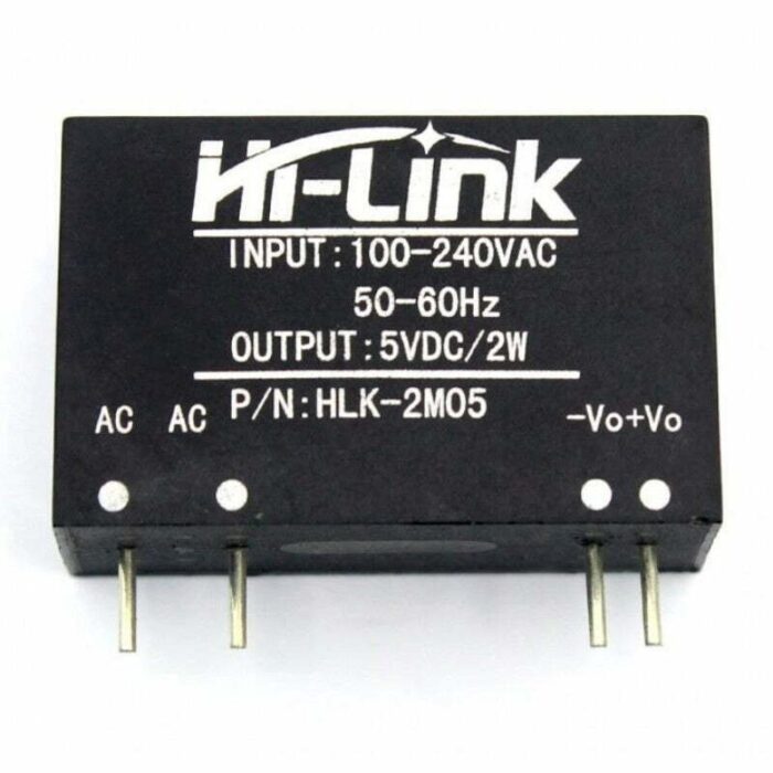 Hi-link HLK-2M05 100-240V to 5V 2W 400mA Ac To Dc Isolated Power Supply Module