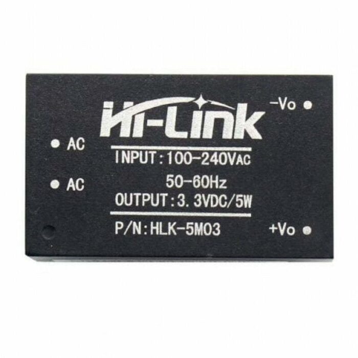 Hi-link 100-240V to 3.3V 5W Ac-Dc isolated power module