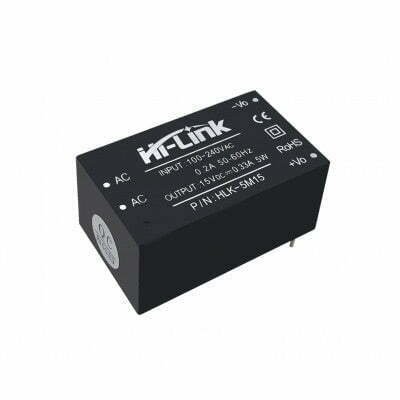 Hi-Link HLK-5M15 15V 5W 333mA Ac-Dc Isolated Power Supply Module