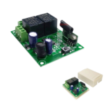QIACHIP 12V Wireless RF Remote Control Relay Module Switch Receiver 2-Channel 433Mhz